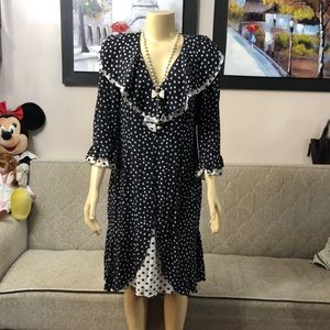 🌺VINTAGE CUSTOM MADE DRESS FROM EUROPE